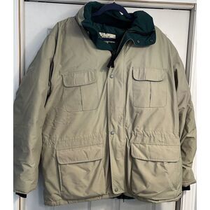 Eddie Bauer Vtg XL Gore-tex Ridgeline Parka Goose Down Jacket Coat‎ READ